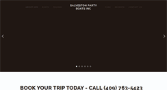 Desktop Screenshot of galvestonpartyboatsinc.com